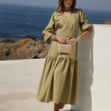 HAZEL DRESS PISTACHIO