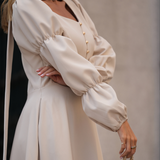 AMOR DRESS BEGE