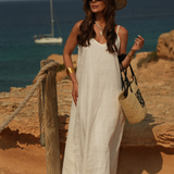 SUNSET DRESS WHITE