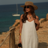 SUNSET DRESS WHITE