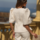 ALMOND BLOUSE & COAT