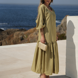 HAZEL DRESS PISTACHIO