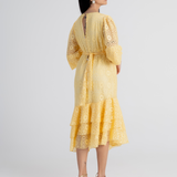 MARGARIDA DRESS BUTTER YELLOW