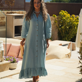 CRYSTAL DRESS SKY BLUE