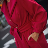 ABRIGO BE SWAN TERCIOPELO