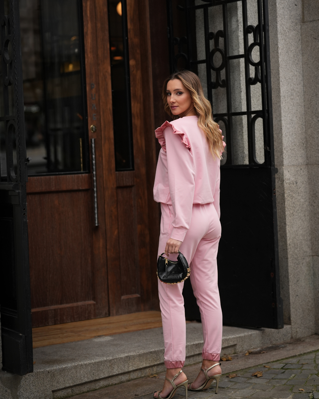 BELIEVE TRACKSUIT PINK