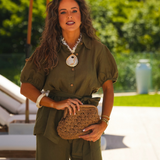 CAMISA LUZ OLIVE