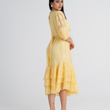 MARGARIDA DRESS BUTTER YELLOW