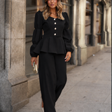 ANGELIQUE BLOUSE BLACK