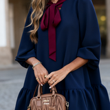 BE TRUE DRESS BORDEAUX &amp; ROSE