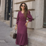 BE YOURSELF DRESS BORDEAUX