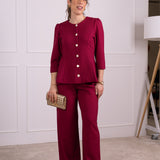 ELEVATE PANTS ROSE RED