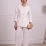 ELEVATE BLOUSE WHITE