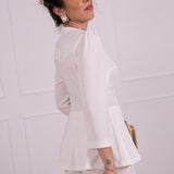 ELEVATE BLOUSE WHITE