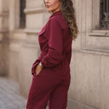 BE LUCKY COAT BORDEAUX