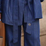 PERFECT DENIM COTTON COAT