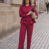 MUSE PANTS FÚCHSIA