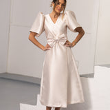 BRIDGERTON DRESS PEARL