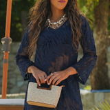 SUENO DRESS MARITIME BLUE SHORT VERSION