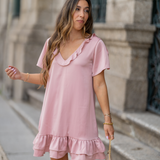 FREE SOUL DRESS ROSE