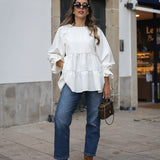 BE LOVE BLOUSE PEARL