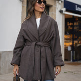 BE SWAN ABRIGO CHOCOLAT