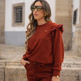 BELIEVE TRACKSUIT BURGUNDY