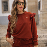 BELIEVE TRACKSUIT BURGUNDY