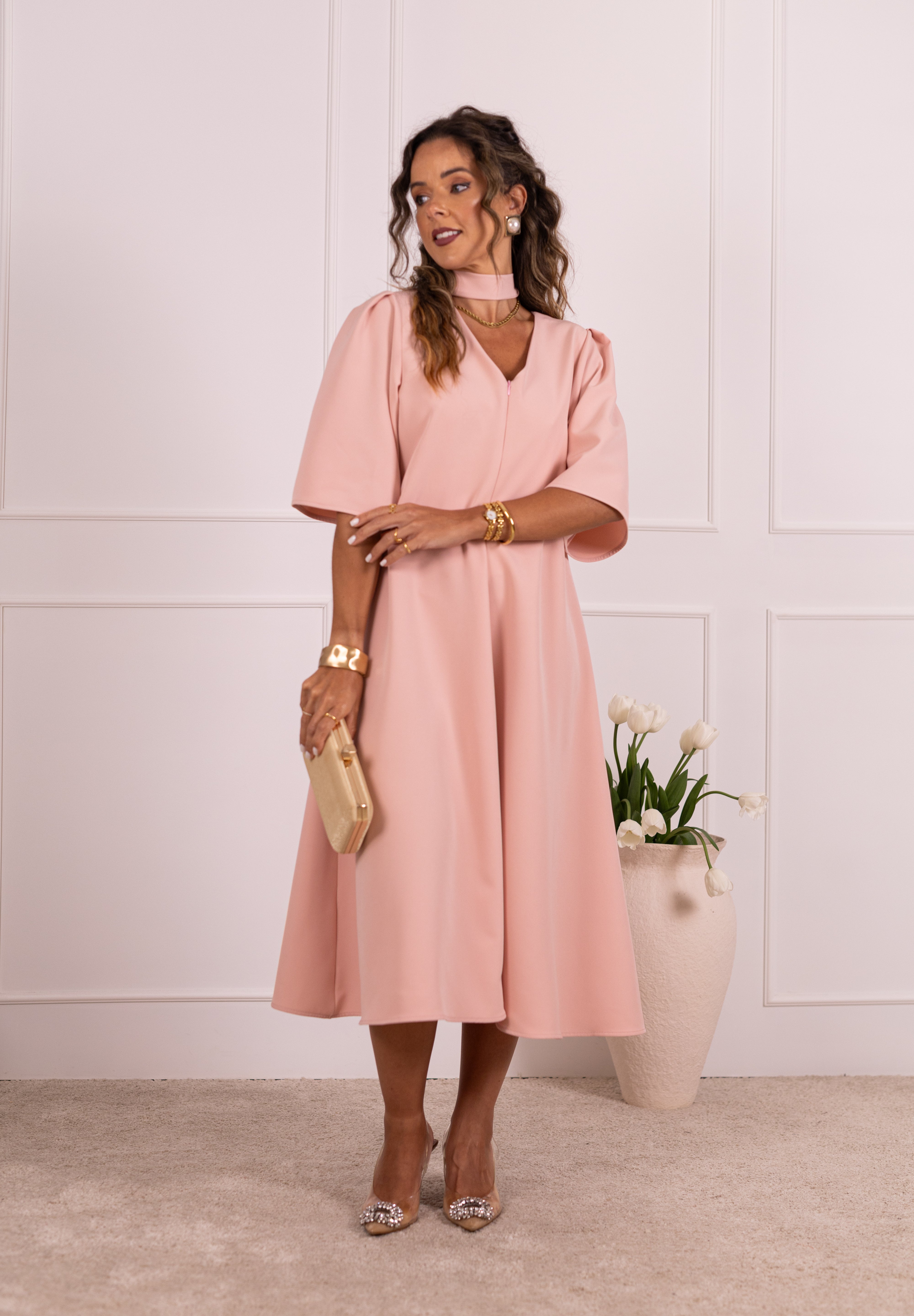 vestidomidicerimoniarosaparaamamentacao