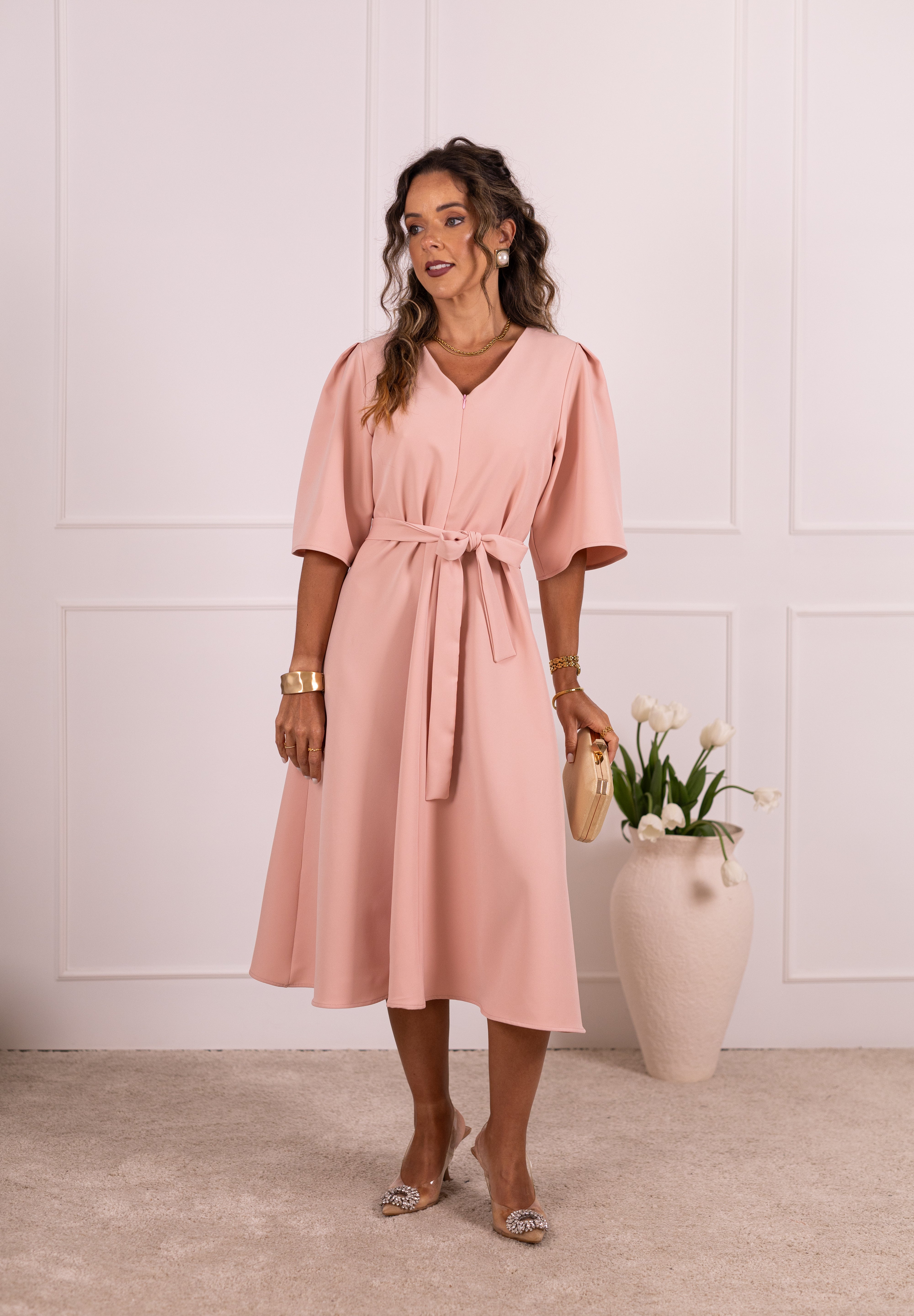 vestidomidicerimoniarosaparaamamentacao