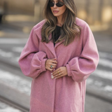 BE UNIQUE COAT WILD ROSE